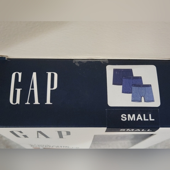 Size Small Boxer Briefs 3 Packages - GAP 5", GAP 3", DICKIES 5" (11 Pair) NEW - Picture 8 of 10